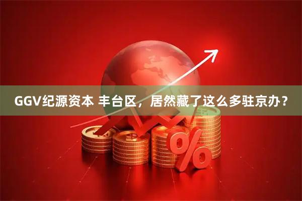 GGV纪源资本 丰台区，居然藏了这么多驻京办？