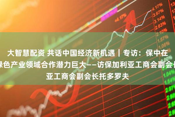 大智慧配资 共话中国经济新机遇｜专访：保中在高科技与绿色产业领域合作潜力巨大——访保加利亚工商会副会长托多罗夫