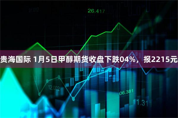 贵海国际 1月5日甲醇期货收盘下跌04%，报2215元